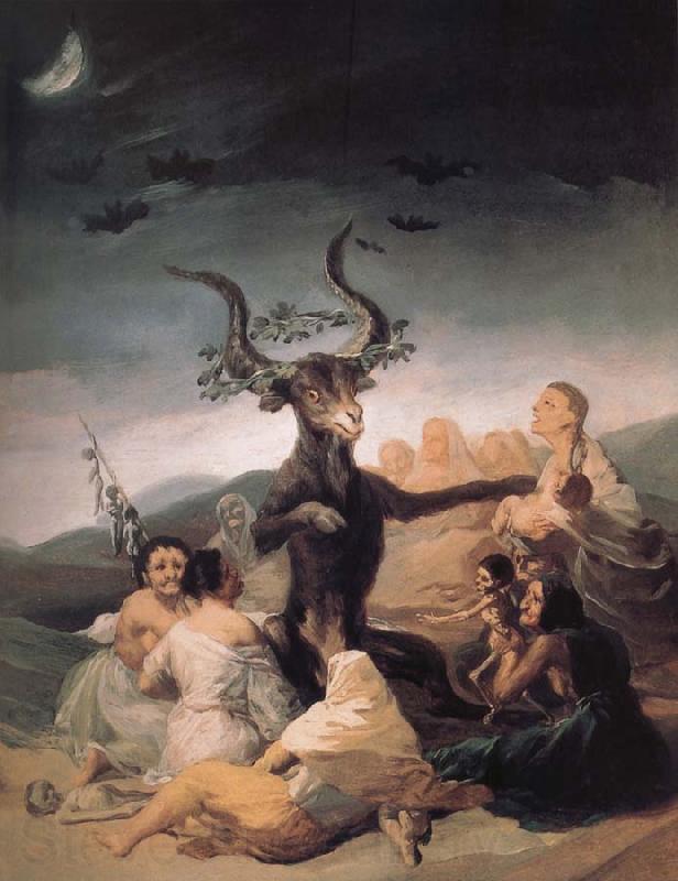 Francisco de goya y Lucientes El Aquelarre